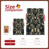 Augenstern Burlap Drawstring Bag Hunting-Deer-Head Reusable Present Wrapping Sack Xmas Holiday Party Favor Bag Medium view 3
