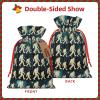 Augenstern Burlap Drawstring Bag Bigf-Oot-Hide-Seek Reusable Present Wrapping Sack Xmas Holiday Party Favor Bag Medium view 2