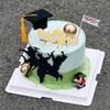 12Pcs Graduation Cap Cupcake Toppers Dessert Mini Cake Decoration Graduation Cap with Tassel Cakecup Insert Topper Decoration for Graduation Theme Party Supplies, Black view 3