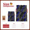 Augenstern Burlap Drawstring Bag Thin-Blue-Line-Flag-Police Reusable Present Wrapping Sack Xmas Holiday Party Favor Bag Small view 3