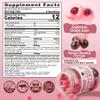 Hydrolyzed Collagen Peptides, Marine Gummies for Women Men, Multi Collagen Type I II III V & X for Hair Growth, Healthy Skin Nails - Collagen Gummy w/ Hair Vitamins Biotin Keratin & Vitamin D3, 120Cts view 2