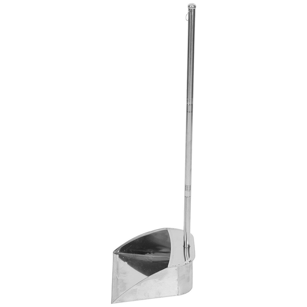 Amosfun Home Dust Pan Handle No-Stoop Design for Effortless Cleaning for Kitchen and Office Use Refuse Container Shovel