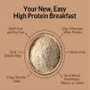 Naked Oats - Double Chocolate Overnight Oats, 20g Grass-Fed Protein, Gluten-Free Oatmeal Instant Breakfast or Shake, High Protein Oatmeal, High Fiber Breakfast Shake, Non GMO, No Soy - 12 Servings view 3