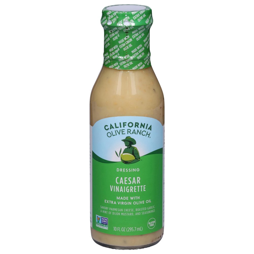 Generic C.alifornia Olive Ranch Caesar Vinaigrette Dressing 10 fl oz (Pack of 6)