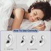 Ear Plugs for Sleeping Noise Reduction, Noise Cancelling, Hearing Protection Ear Plugs for Sleep, snoring, Study, Super Soft with 8 Ear Tips in XS/S/M/L (Rainbow) view 2