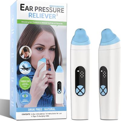 Ear Pressure Relief Device, Ear Pressure Tool, Ear Adjust Head Pressure and Pain Relief Ear Pressure Balance to Improve Earache for Airplane Ear Pressure for Flying Diving