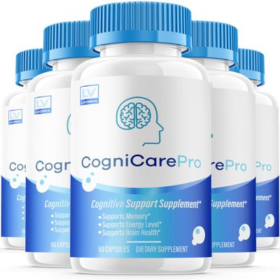 (5 Pack) Cognicare Pro Capsules, Cognicare Pro, Cognicare Pro Pills, Advanced Formula, Cognicare Pro Vitamins, Cognicare Pro Formula 300 Capsules for 5 Months