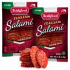 Bridgford Italian Salami 5 oz Pack of 2 - Zero Carb Healthy Salami Sliced Charcuterie Meat for Your Charcuterie Boards or Antipasto Platters - Ready-to-Eat Snack for On-The-Go Snacking view 1