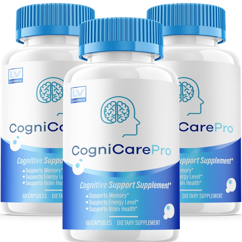 (3 Pack) Cognicare Pro Capsules, Cognicare Pro, Cognicare Pro Pills, Advanced Formula, Cognicare Pro Vitamins, Cognicare Pro Formula 180 Capsules for 3 Months