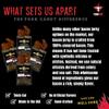 Delicious Bacon Jerky Gift Set for Men  Irresistible Variety Pack of Maple, Applewood, Spicy Sriracha & Cinnamon | Packed in Runnin Wild Burlap Bag | Fun, Flavor-Packed Gift for Dad view 2