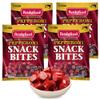 Bridgford Pepperoni Snack Bites 4 oz Pack of 4 - Ready-to-Eat Pepperoni Snacks for On-the-Go Snacking - Pork and Beef Bites with Zero Carbs for Keto Friendly Diets or any Dietary Preferences