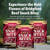 Bridgford Beef Snack Bites 4 oz Pack of 6 - Ready-to-Eat Snacks for On-the-Go Snacking - Gluten-Free Zero Carbs Meat Snacks for Adults - Keto Beef Snack Bites for Your Keto Diets view 3