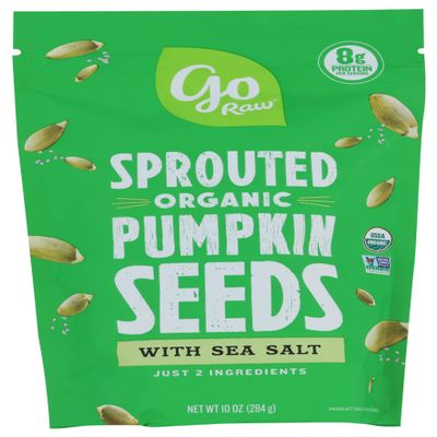 Go Raw, Pumpkin Seeds, 10 Ounce
