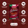 Bridgford Italian Salami 5 oz Pack of 4 - Zero Carb Healthy Salami Sliced Charcuterie Meat for Your Charcuterie Boards or Antipasto Platters - Ready-to-Eat Snack for On-the-Go Snacking view 4