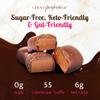 ChocoPerfection Sugar Free Dark Chocolate Truffles  Keto-Friendly, Gluten-Free, Vegan, No Maltitol, Low-Carb, Low Glycemic, Diabetic-Friendly, Ideal for Valentines Day Gifts Pack of 12, 14g Each view 3