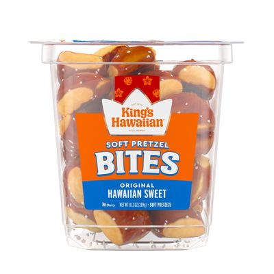King's Hawaiian Original Hawaiian Sweet Soft Pretzel Bites, 10.2 oz