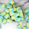 Dinosaur Twists Marshmallows - 7.76 oz Vanilla-Flavored 3-Color Twists (Yellow, Green, Blue) - Fun Bulk Marshmallows Easter Treat, for Parties, Snacks, and Desserts view 4