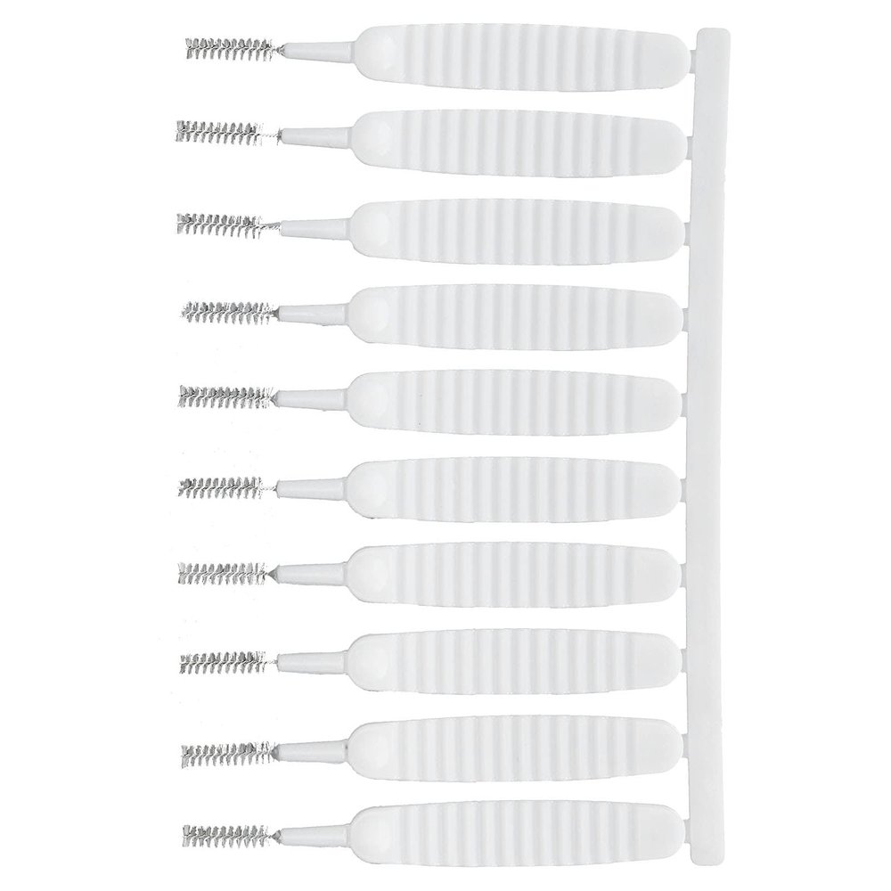 10 Pieces Shower Hole Gap Bore Cleaner, Anti Clogging Cleaning Brush for Shower Head