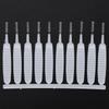 10 Pieces Shower Hole Gap Bore Cleaner, Anti Clogging Cleaning Brush for Shower Head view 3