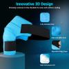 Comfytemp Shoulder Ice Pack Wrap for Injuries Reusable Gel, Physical Rotator Cuff Cold Therapy Arm Shoulder Sleeve for Pain Relief, Fracture, Arthritis, Surgery, Recovery (S/M) view 2