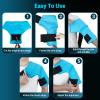 Comfytemp Shoulder Ice Pack Wrap for Injuries Reusable Gel, Physical Rotator Cuff Cold Therapy Arm Shoulder Sleeve for Pain Relief, Fracture, Arthritis, Surgery, Recovery (S/M) view 4