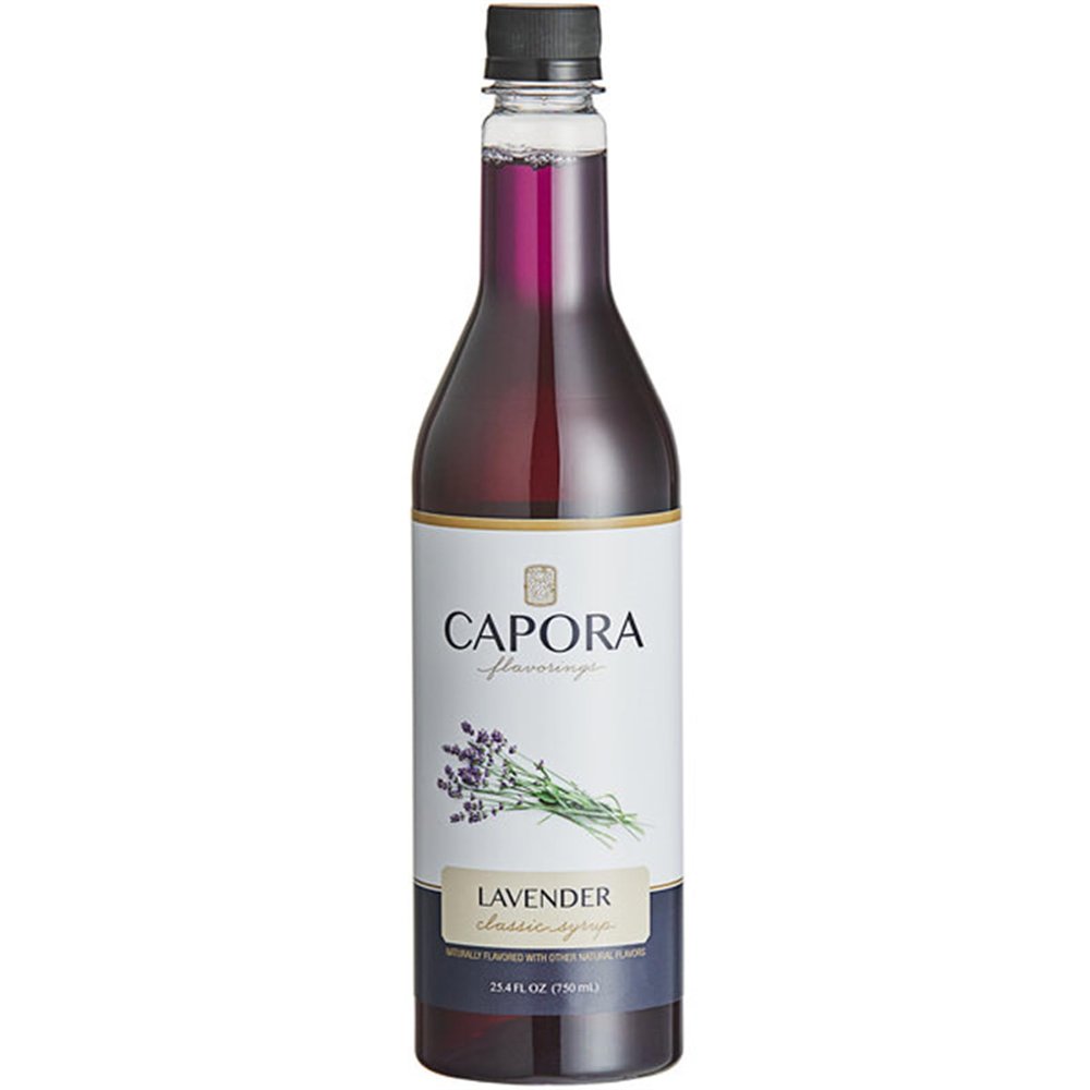 Capora Lavender Flavoring Syrup 750 mL WS-513SYPLVNDER-NPF