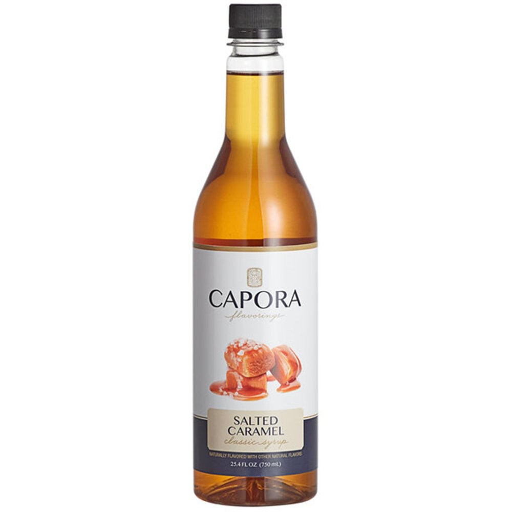 Capora Salted Caramel Flavoring Syrup 750 mL WS-513SYPSLTCRM-NPF