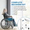 6PC Hip Replacement Recovery Kit, Includes Sock Aid, Long Handle Shoe Horn, Grabber Reacher, Telescoping Back Scratcher, Leg Lifter, Long Handled Bath Sponge, Aids for Postoperative Recovery view 2