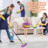 24Pcs Mop Slippers Shoes Cover, 12Pairs 4 Color Duster Slippers Foot Socks, Washable Reusable Shoes Cover for House Office Bathroom view 3