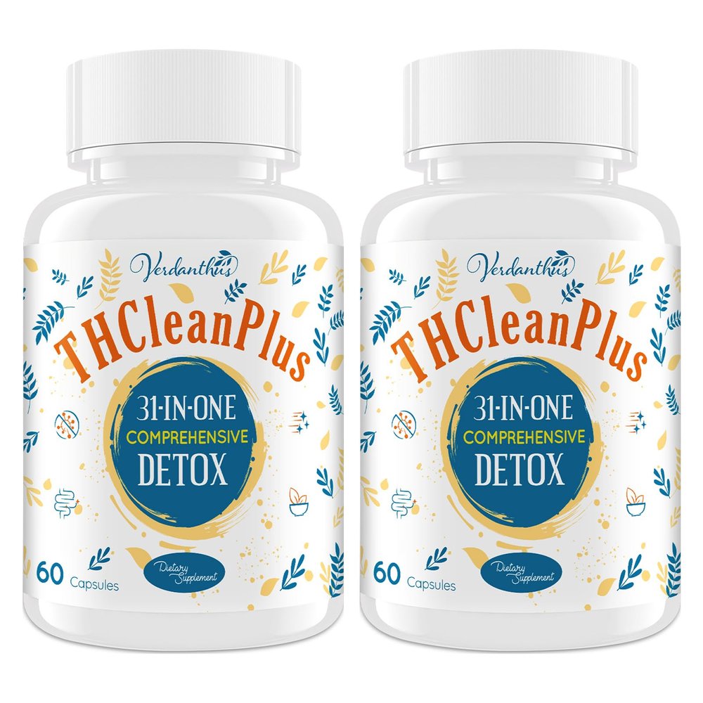 Verdanthus 31-in-ONE Detox and Liver Cleanser, Fast Detox, Full Body Detoxification, Toxins Cleaner for Liver, Kidney, Natural Herbal Formula, Support Immune & Mood, 120 Capsules