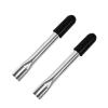 1 Pair Silver 6.2-Inch Wheelchair Brake Handle Extensions - Medical Wheelchair & Transport Chair Brake Handle Extenders - Accessories Parts view 1