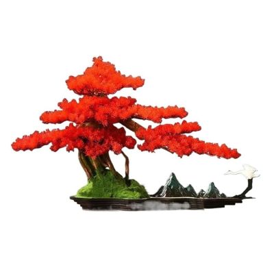 YXIANG56Q Fake Plants Simulation Tree Bonsai Entryway Living Room Decorative Ornaments Home Entryway Decoration Fake Tree Ornaments Bonsai Tree, yuqing2022