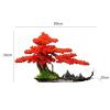 YXIANG56Q Fake Plants Simulation Tree Bonsai Entryway Living Room Decorative Ornaments Home Entryway Decoration Fake Tree Ornaments Bonsai Tree, yuqing2022 view 2