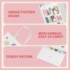 20Pcs Birthday Gift Bags with Handles, 8.2" x 5.8"x3.15" Happy Birthday Paper Favor Bags, Colorful Candle Balloon Cake Print Birthday Goodie Bags, Party Treat Candy Bags for Boys Girls Birthday Party Supplies view 3