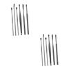 Didiseaon 4sets Ergonomic Earwax Removal Tool Spiral Ear Picks Stainless Steel Ear Cleaner Safe for Ages Easy to Use view 1