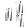 Didiseaon 6sets Ear Care Remover Cleaning Tool Bag Ear Wax Removal Spiral Tool Keychain for Travel view 1