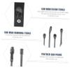 Didiseaon 6sets Ear Care Remover Cleaning Tool Bag Ear Wax Removal Spiral Tool Keychain for Travel view 4