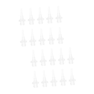 Didiseaon 20pcs Earwax Removal Kit Ear Cleaner Disposable Tips Ear Washer Accessories Medical Grade Easy Irrigation for Canal