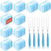 Duster Refills Compatible with Swiffer Duster Refill Heavy Duty, 50 Refills & 5 Handles Kit for Swiffer Duster Kit, Dusters for Cleaning Car Electronics Furniture Blinds, Ceiling Fan Cleaner view 1