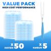 Duster Refills Compatible with Swiffer Duster Refill Heavy Duty, 50 Refills & 5 Handles Kit for Swiffer Duster Kit, Dusters for Cleaning Car Electronics Furniture Blinds, Ceiling Fan Cleaner view 4