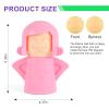 Asltw Happy or Angry Mom Microwave Cleaner, Microwave Oven Steam Cleaner, Just Add Vinegar and Water, Easily Cleans the Crud in Minutes (Pink) view 2