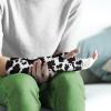 LJMKZJN Cow Cow Printing Arm Cast Cover Elastic Cast Sleeve Arm Decorative Cast Cover Removable Washable Arm Cast Protector view 2