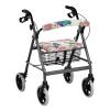 SUITOSELFY Walker Accessories Hummingbird and Flower Print Walker Seat Covers for Ladies Universal Rollator Walker Seat and Backrest Covers view 1