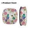 SUITOSELFY Walker Accessories Hummingbird and Flower Print Walker Seat Covers for Ladies Universal Rollator Walker Seat and Backrest Covers view 2