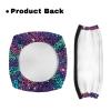 SUITOSELFY Rainbow Leopard Print Rollator Walker Accessories Seat Cover for Ladies Universal Fit Seat Covers for Walkers for Seniors view 3