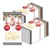 100 Pcs Christmas Paper Napkins Disposable Flower Guest Dinner Napkins Bathroom Decorative Paper Hand Towels Decorative For Wedding Bridal Baby Shower Tea Party Birthday,4.3 X 7.9 Inch view 1