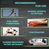 5-Star Knee Braces Adjustable with Straps Knee Compression Sleeve for Arthritis for Men and Women Compression Knee Support for Gym, Running, Working Out, Size L/Xl 1 pair, Green view 3