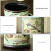Pet Urn Mini Cremation Urns Pet Funeral Urns, Cremation Urns, Adults Children Pet Urn, Retro Ceramics Seal Moisture Proof Memorial Weng Used for Store A Small Amount of Human Ash Cremation urns view 4