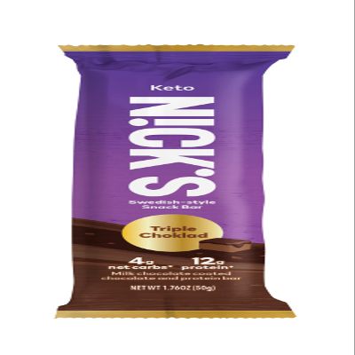 Generic N.ick's Triple Choklad Bar 12 pk 1.76 oz (Pack of 12)