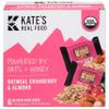 Generic K.ate's Real Food Oatmeal Cranberry and Almond Bars 6.6OZ Pack of 8 view 1